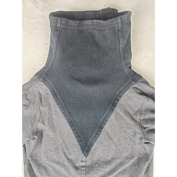 Lululemon Women's Jacket Gratitude Wrap Elbow Patch Heathered Gray Size 8 Medium - Picture 13 of 15